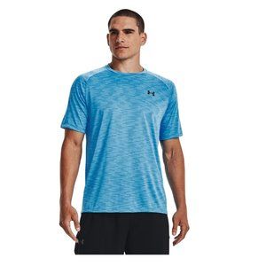 NWT Under Armour Men's UA Tech 2.0 Short Sleeve Shirt Blue Size 2XL 4HL146